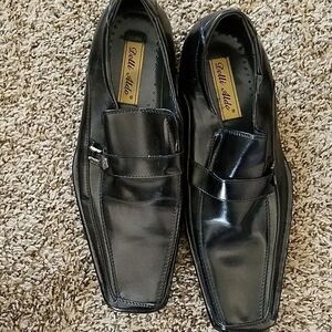 Delli Aldo Black Dress Shoes Size 10